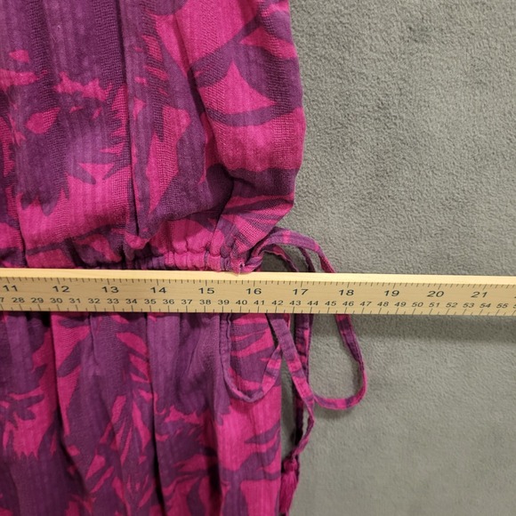 Anthropologie Saturday Sunday Dress Women Large Yasmine Maxi Floral Boho Cottage - Picture 7 of 7